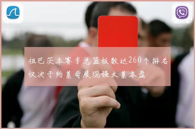 祖巴茨本赛季总篮板数达260个排名仅次于约基奇展现强大基本盘