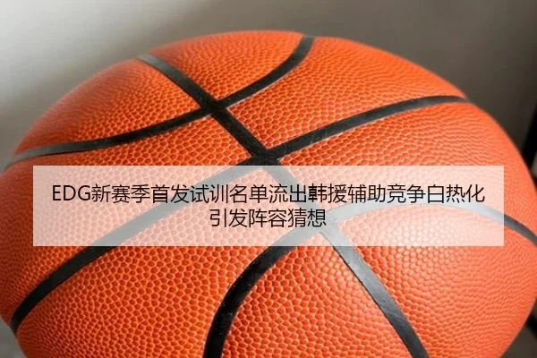 EDG新赛季首发试训名单流出韩援辅助竞争白热化引发阵容猜想（YaboSports）